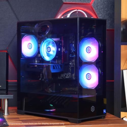 CyberPowerPC Gamer Master Gaming PC, AMD Ryzen 7 8700F 4.1GHz, GeForce RTX 5060 Ti 8GB, 16GB DDR5, 1TB PCIe 4.0 SSD, WiFi Ready y Windows 11 Home (GMA2900A2)
