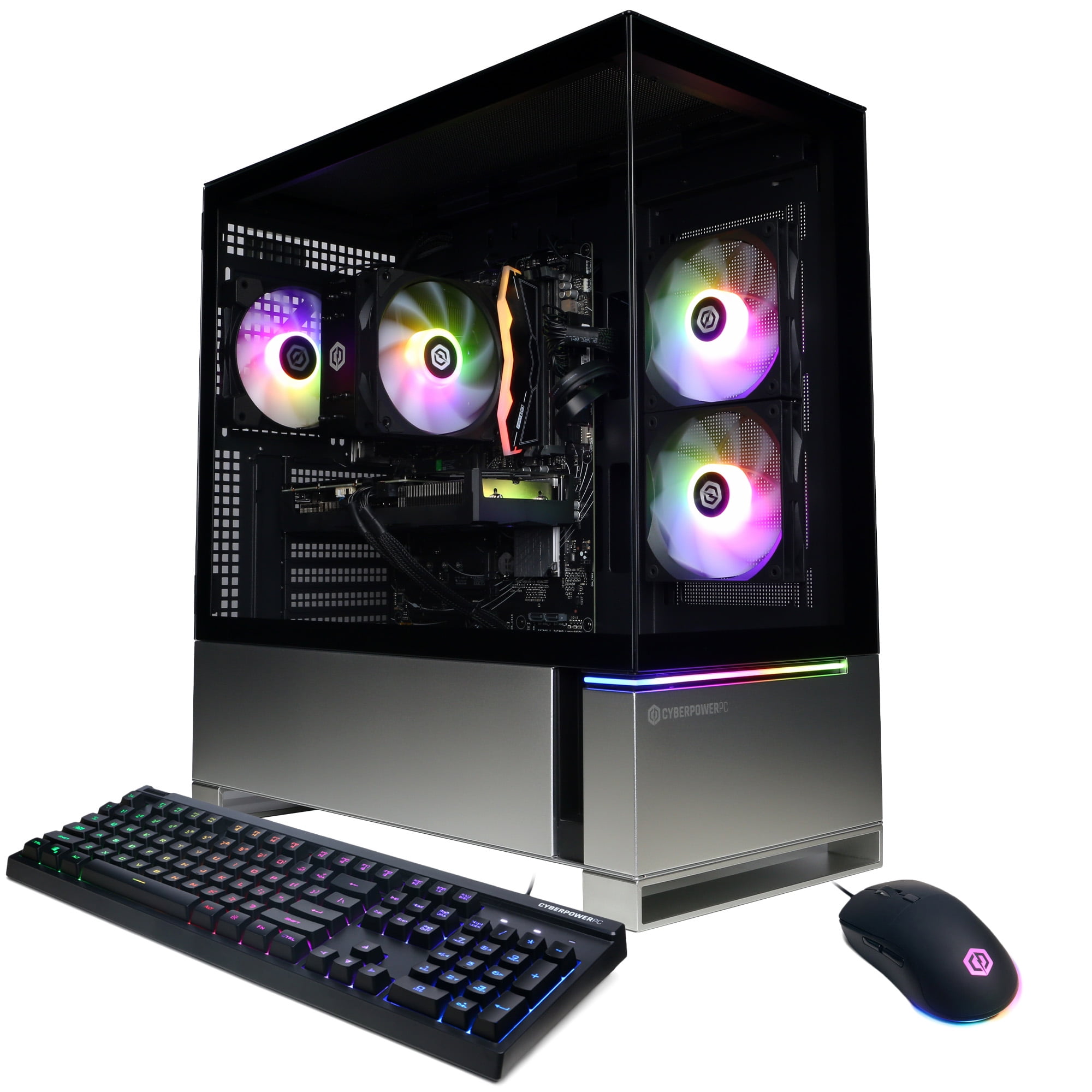 CyberPowerPC Gamer Master Gaming Desktop  AMD Ryzen 5 8400F  NVIDIA GeForce RTX 5060 8GB  16GB DDR5  1TB SSD  Black  GMA7300WST