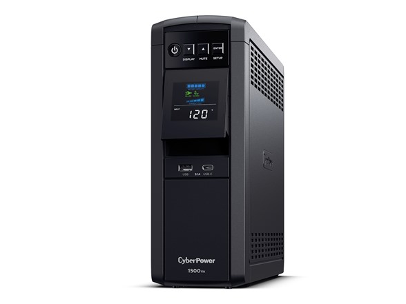 CyberPower CP1500PFCLCD 1500 VA / 1000 W PFC Sinewave UPS System (Certificado Reacondicionado)