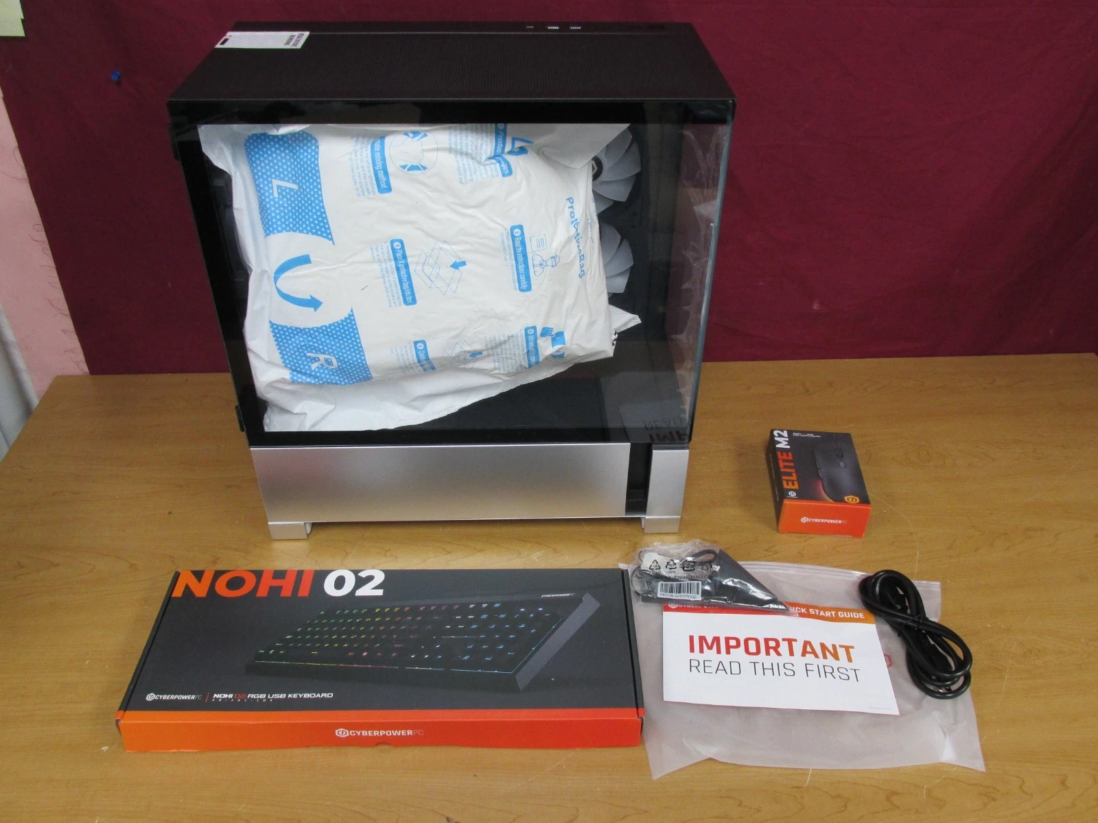 CyberPower C Series GMA7300WST Ryzen 5 8400F 16GB 1TB SSD GeForce RTX 5060  New 