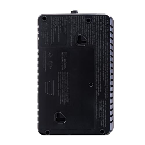 CyberPower Sistema UPS Standby ST625U, 625VA/360W, 8 tomacorrientes, 2 puertos de carga USB, compacto, negro