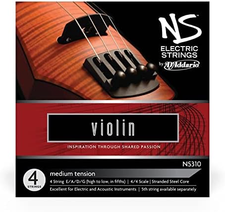 DAddario NS310 NS Electric Violin Strings  Medium