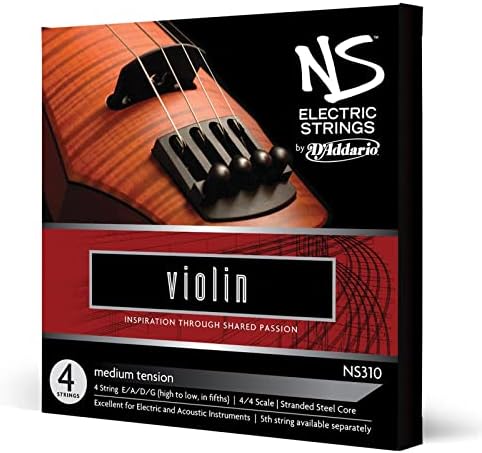 DAddario NS310 NS Electric Violin Strings  Medium