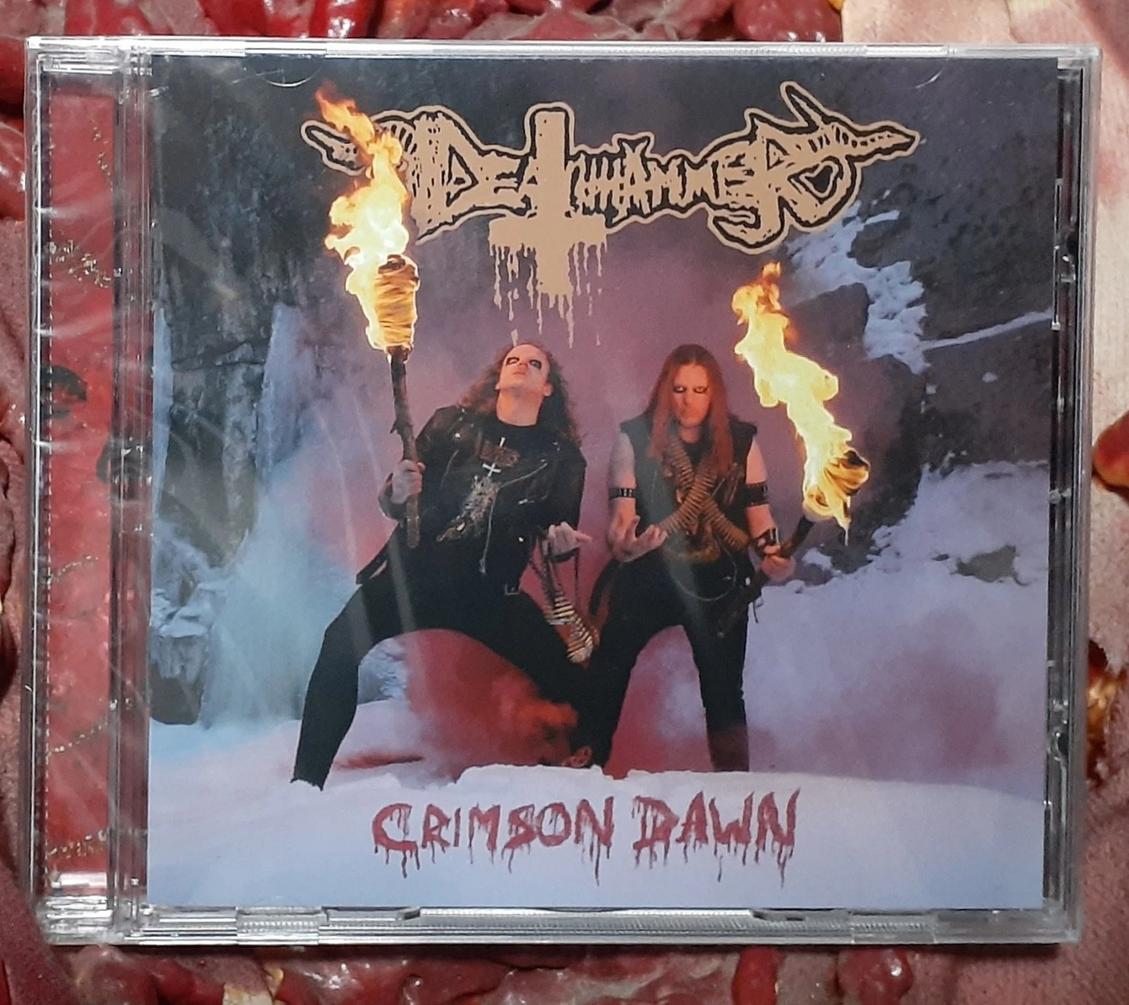 DEATHHAMMER   Crimson Dawn CD nunslaughter death thrash norway