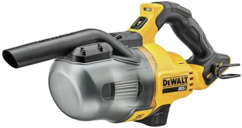 DEWALT 20V Handheld Vacuum Cordless  Car Vacuum with HEPA Filter  6 Attachments and LED Light  High Performance Dry Only Small Shop Vac  Battery Not Included  DCV501HB