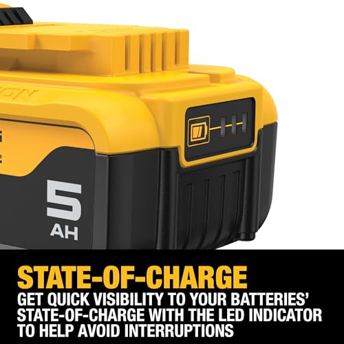 DEWALT 20V MAX 5 Ah Lithium Ion Battery  DCB205