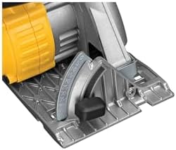 DEWALT 20V MAX Circular Saw  Cordless Sidewinder Style Portable  6 1/2 Inch Blade  5150 RPM  0 50 Degree Bevel Capability  Battery Not Included  DCS391B