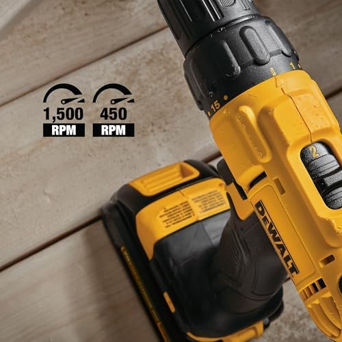 DEWALT 20V MAX Cordless Drill and Impact Driver  Power Tool Combo Kit   Includes 2 Batteries  Charger and Bag  DCK240C2 