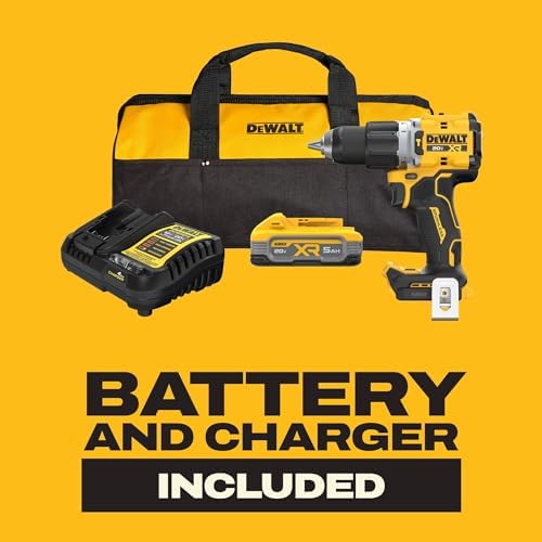 DEWALT 20V MAX Cordless Drill and Impact Driver  Power Drill Brushless 2 Tool Power Tool Combo Kit  Includes 2 Batteries  Charger and Bag  DCK277D2