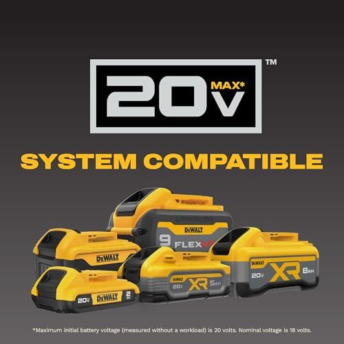 DEWALT 20V MAX Cordless Drill and Impact Driver  Power Drill Brushless 2 Tool Power Tool Combo Kit  Includes 2 Batteries  Charger and Bag  DCK277D2