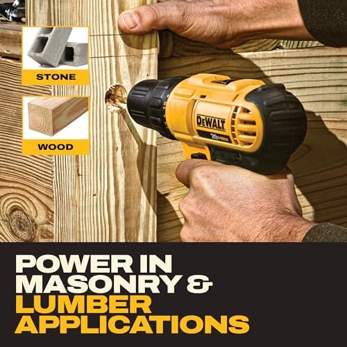 DEWALT 20V MAX Cordless Drill and Impact Driver  Power Tool Combo Kit   Includes 2 Batteries  Charger and Bag  DCK240C2 