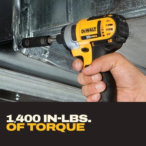 DEWALT 20V MAX Cordless Drill and Impact Driver  Power Tool Combo Kit   Includes 2 Batteries  Charger and Bag  DCK240C2 