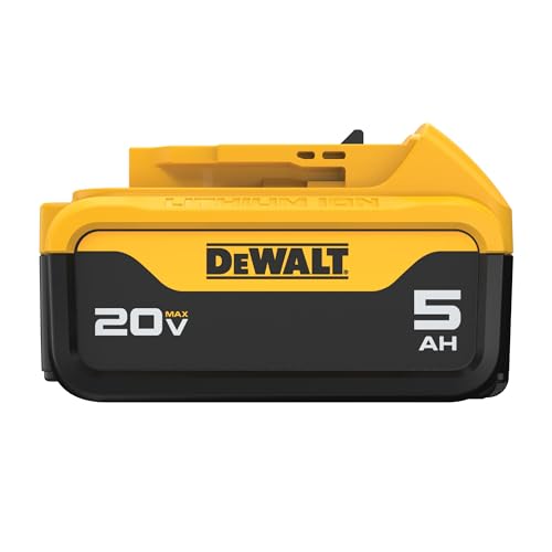 DEWALT 20V MAX Lithium Ion Battery 2 Pack and Charger  5 0 Ah  Battery Starter Kit  DCB205 2c 