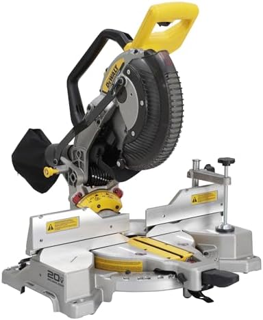 DEWALT 20V MAX XR 10 in  Double Bevel Fixed Miter Saw  Tool Only   DCS714B 