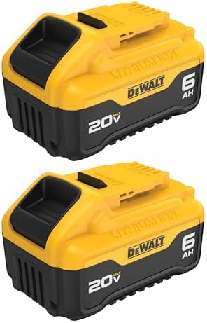 DeWalt DCB206-2 20V máx 6.0Ah batería de ion de litio, 2 unidades