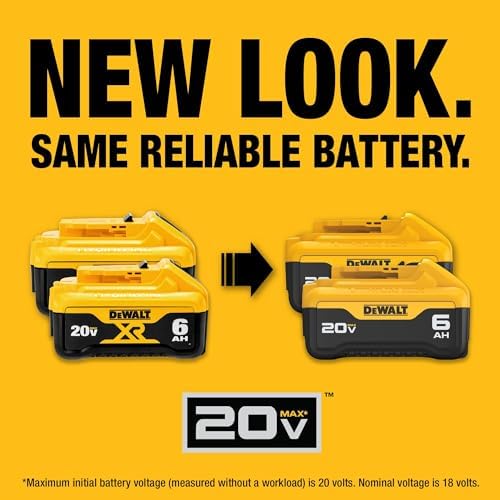 DeWalt DCB206-2 20V máx 6.0Ah batería de ion de litio, 2 unidades