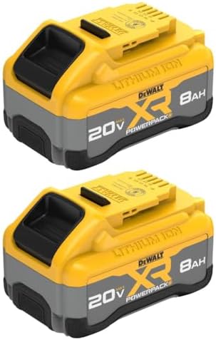 DeWalt DCB206-2 20V máx 6.0Ah batería de ion de litio, 2 unidades