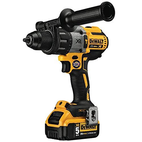 DEWALT 20V MAX XR Hammer Drill Kit Brushless 3 Speed Cordless DCD996P2