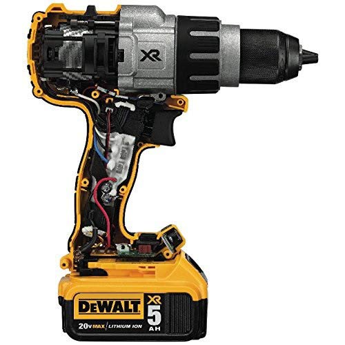 DEWALT 20V MAX XR Hammer Drill Kit Brushless 3 Speed Cordless DCD996P2