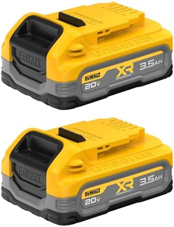 DEWALT 20V MAX XR POWERSTACK 3 5Ah Battery Kit  2 Pack  DCBP320 2