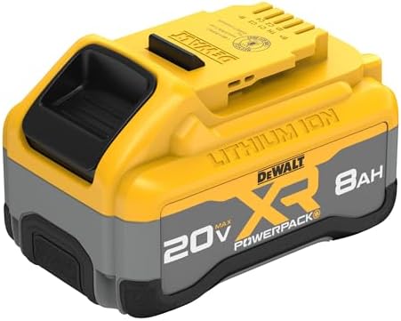 DEWALT 20V MAX XR POWERPACK 8 0 Ah Power Tool Battery  DCB2108