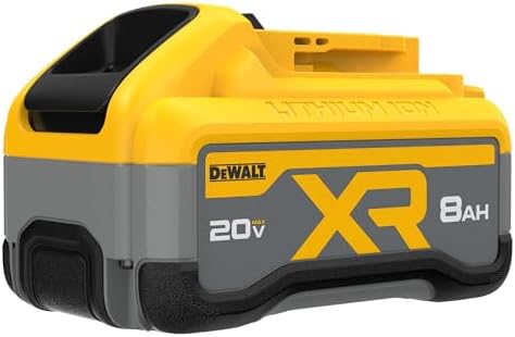 DEWALT 20V MAX XR POWERPACK 8 0 Ah Power Tool Battery  DCB2108 