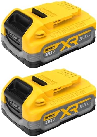DEWALT 20V MAX XR POWERSTACK 3 5Ah Battery Kit  2 Pack  DCBP320 2 