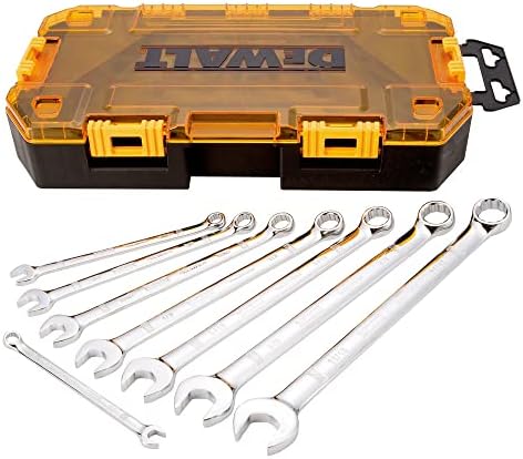 DEWALT Combination Wrench Set  Metric  8 Piece  DWMT73810 