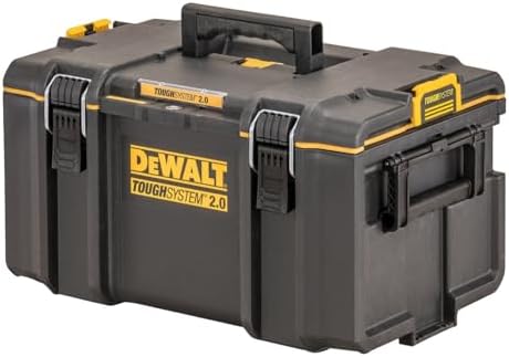 DEWALT DWST83294 1 Tough System 2 0 Medium Size Tool Box  DS300  Stacked Storage
