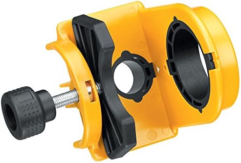 DEWALT Door Lock Installation Kit  C Clamp Design Hole Saw Kit For Metal or Wood Doors  2 Adjustable Bushings  Easy Installation  Height Alignment  D180004 
