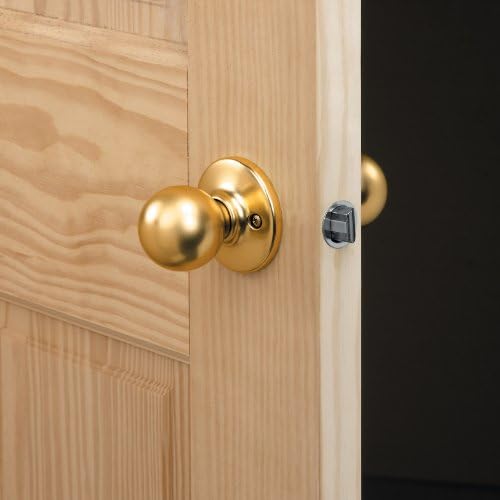 DEWALT Door Lock Installation Kit  C Clamp Design Hole Saw Kit For Metal or Wood Doors  2 Adjustable Bushings  Easy Installation  Height Alignment  D180004 