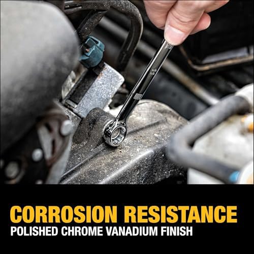 DEWALT Mechanic Tool Set  247 Piece  1/4 in   3/8 in  and 1/2 in  Drive  SAE  Ratchets  Sockets  Hex Keys  Combination Wrenches  Polish Chrome Finish  DWMT81535 