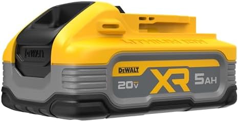 DEWALT Powerstack 20V MAX Battery  Rechargeable  5Ah  Lithium Ion  2 Pack  DCBP520 2 