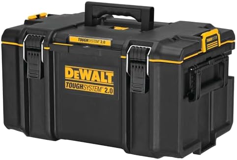 DEWALT TOUGHSYSTEM 2 0  Large Tool Box  22 in  110 lbs  Capacity  DWST08300 