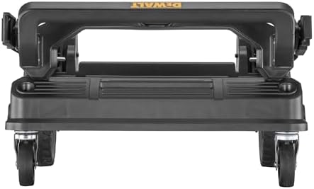 Carrito DEWALT TSTAK con asa, giratorio 360°, capacidad de hasta 200 libras (DWST17888)