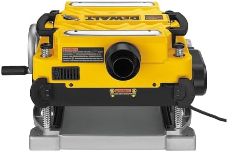 DEWALT Thickness Planer  13 inch Wood Planer  Three Knife Two Speed  15 Amp  20 000 RPM Motor  DW735X 