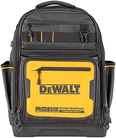 DEWALT Tool Backpack  Tool Storage and Organization  Durable and Water Resistant  DWST560102 