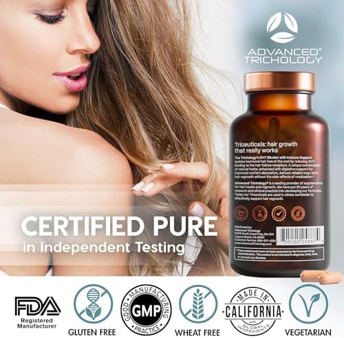 DHT Blocker   Hair Growth Supplement for Genetic Thinning for Men and Women   Approved  by American Hair Loss Association   Guaranteed  Backed by 20 Years of Experience in Hair Loss Treatment Clinics