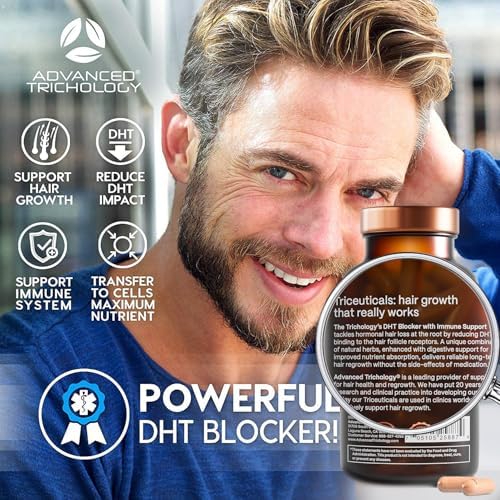 DHT Blocker   Hair Growth Supplement for Genetic Thinning for Men and Women   Approved  by American Hair Loss Association   Guaranteed  Backed by 20 Years of Experience in Hair Loss Treatment Clinics