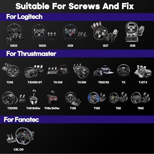 DIWANGUS Racing Simulator Cockpit Steering Wheel Stand with Seat Gaming Chair Sim Racing Cockpit for G29 G920 G923 G27 G25 T248X T248 T300RS T150 458 TX Xbox PS4 PS5 PC Accessories