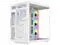 DIYPC ARGB N3 W White USB3 0/ Type C Tempered Glass E ATX /ATX Dual Chamber Gaming Computer Case w/ 3 x Tempered Glass Panel and 4 x ARGB PWM Fans  Pre Installed  