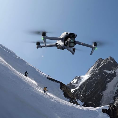 DJI Air 3S  RC N3   Drone with Camera 4K  Dual Camera Drone with 1 CMOS Wide Angle Camera  4K/60fps HDR Video & 14 Stops of Dynamic Range  45 Min Max Flight Time  20km Transmission Range