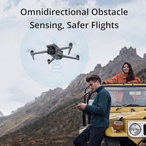 DJI Air 3 Fly More Combo with DJI RC 2  Drone with Camera 4K  Dual Primary Cameras  3 Batteries for Extended Flight Time  48MP Photo  20Km Max Video Transmission  FAA Remote ID Compliant