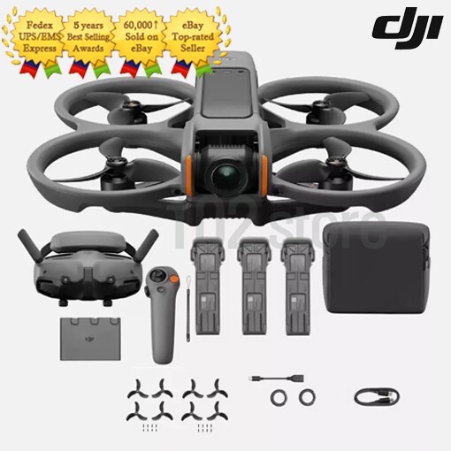 DJI Avata 2 Fly More Combo Camera Drone  RC Motion 3 Goggles 3  FAST SHIP
