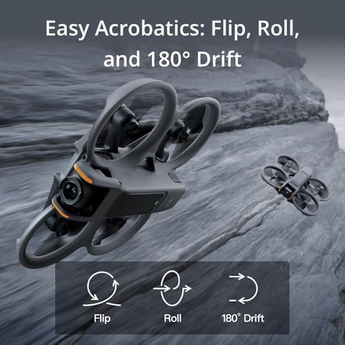 DJI Avata 2 Fly Smart Combo  Single Battery  with FPV Drone Including Goggles 3 and RC Motion 3  Immersive Experience  Built in Propeller Guard  POV Content Bundle with Deco Gear Accessories