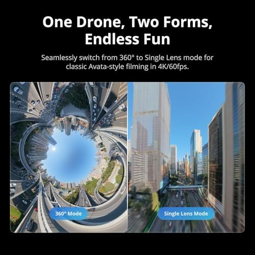 DJI Avata 360 Motion Fly More Combo  360  Drone With 1 Inch 8K 360  Imaging  360  Camera Drone With Propeller Guard  Includes Goggles N3 and RC Motion 3 for Intuitive Motion Control and Easy ACRO