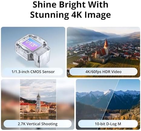 DJI Flip  RC N3   Drone With 4K UHD Camera for Adults  Under 249 g  3 Axis Gimbal Stabilization  44000ft/13km Video Transmission  Palm Takeoff  Auto Return  31 Min Flight Time  Intelligent Flight