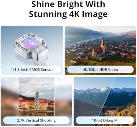 DJI Flip  RC N3   Drone With 4K UHD Camera for Adults  Under 249 g  3 Axis Gimbal Stabilization  44000ft/13km Video Transmission  Palm Takeoff  Auto Return  31 Min Flight Time  Intelligent Flight