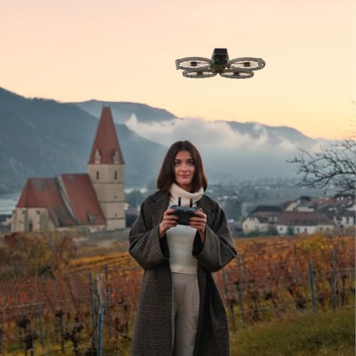 DJI Flip  RC N3   Drone With 4K UHD Camera for Adults  Under 249 g  3 Axis Gimbal Stabilization  44000ft/13km Video Transmission  Palm Takeoff  Auto Return  31 Min Flight Time  Intelligent Flight