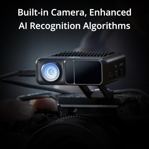DJI Focus Pro Creator Combo, sistema de control de lentes AMF, enfoque de sujeto de 65.6 ft, 76,800 puntos de rango LiDAR, reconocimiento de IA, unidad manual de control de lentes FIZ, compatible con